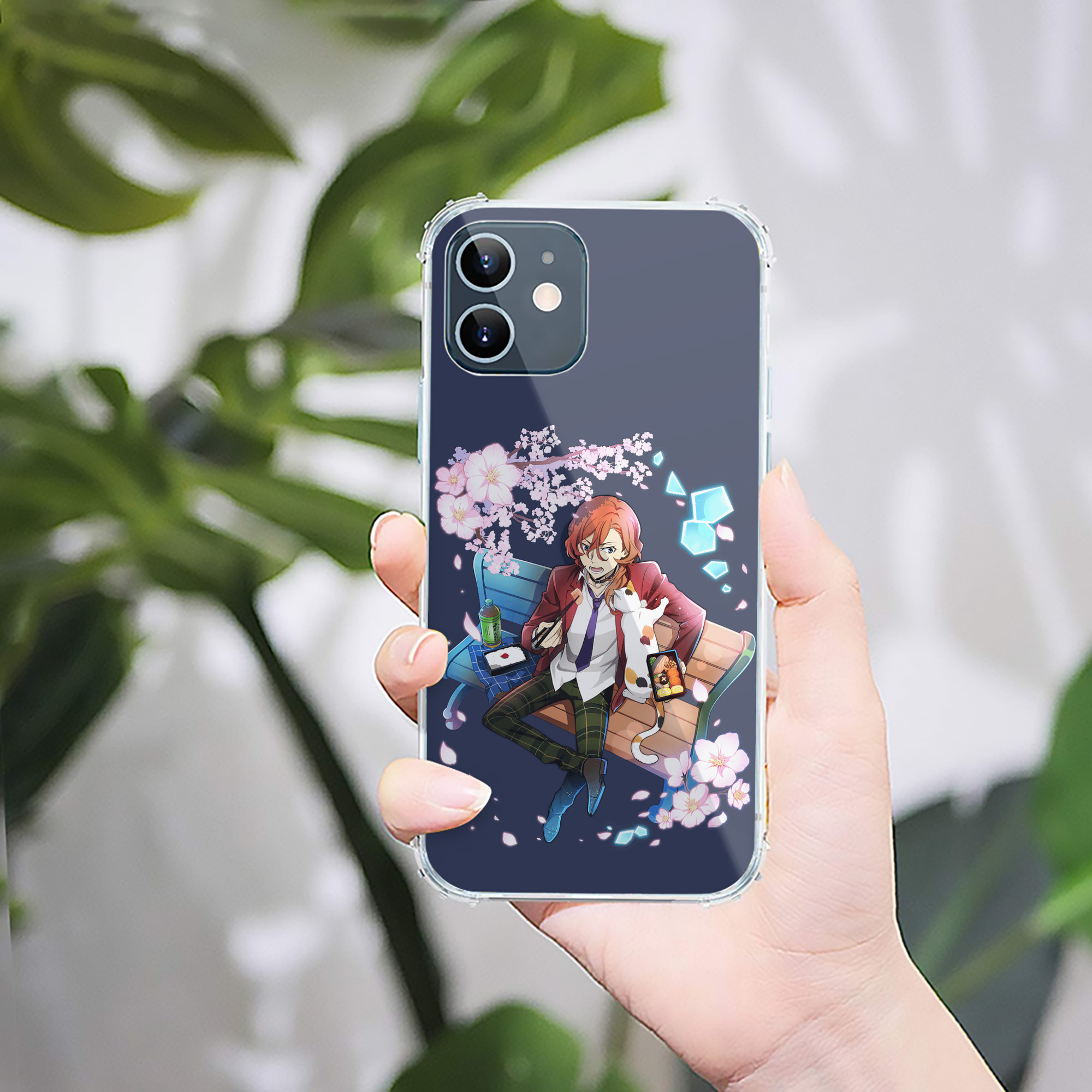 （画像用） 文豪ストレイドッグス Bungo Stray Dogs 【iPhone 12シリーズ対応】透明スマホケース（クリアソフトケース）